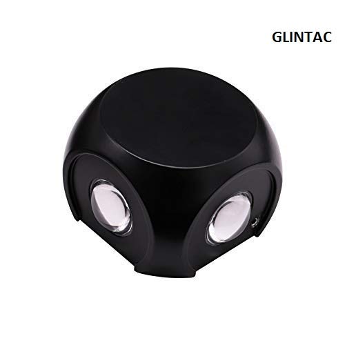 Glintac Waterproof LED Wall Lights for Indoor and Outdoor Decorative Wall Lamps Brighten Up Your Home with Stylish LED Wall Lighting 4-Way for Living Room, Bedroom, Staircase. Elevation.
