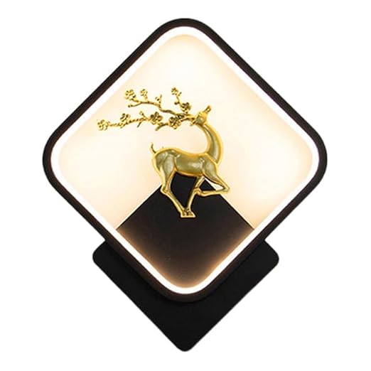 Glintac Deer Wall Light Wall Lamp With Bulb (DIAMOND)
