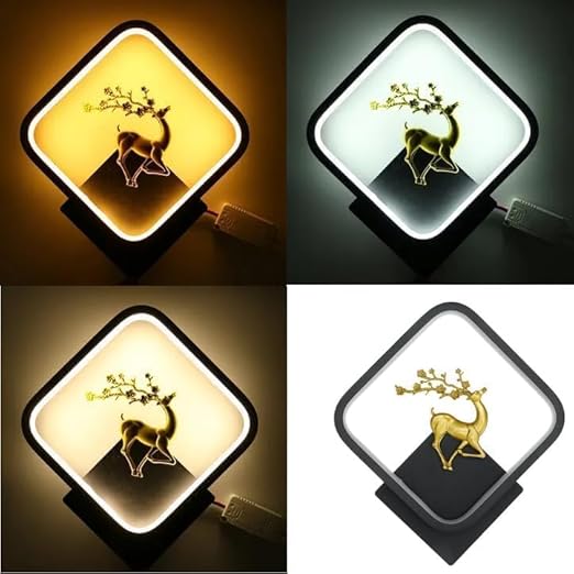 Glintac Deer Wall Light Wall Lamp With Bulb (DIAMOND)