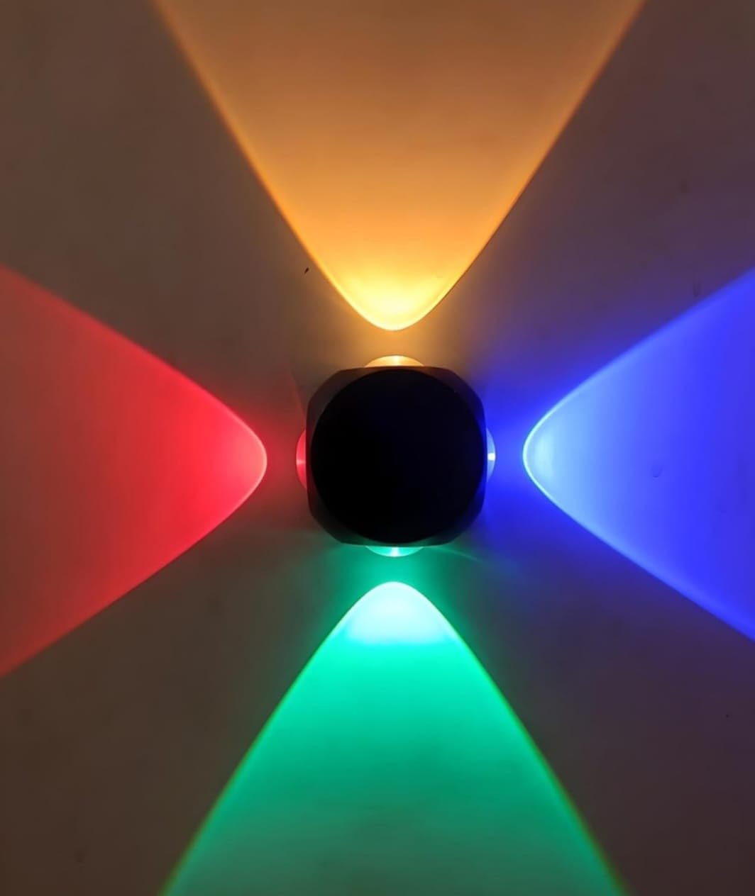 Glintac Waterproof LED Wall Lights for Indoor and Outdoor Decorative Wall Lamps Brighten Up Your Home with Stylish LED Wall Lighting 4-Way for Living Room, Bedroom, Staircase. Elevation.