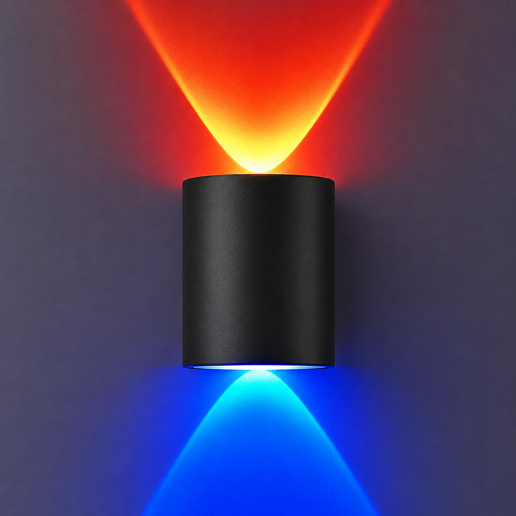 Glintac 2W Wall Light With Bulb (RGB)