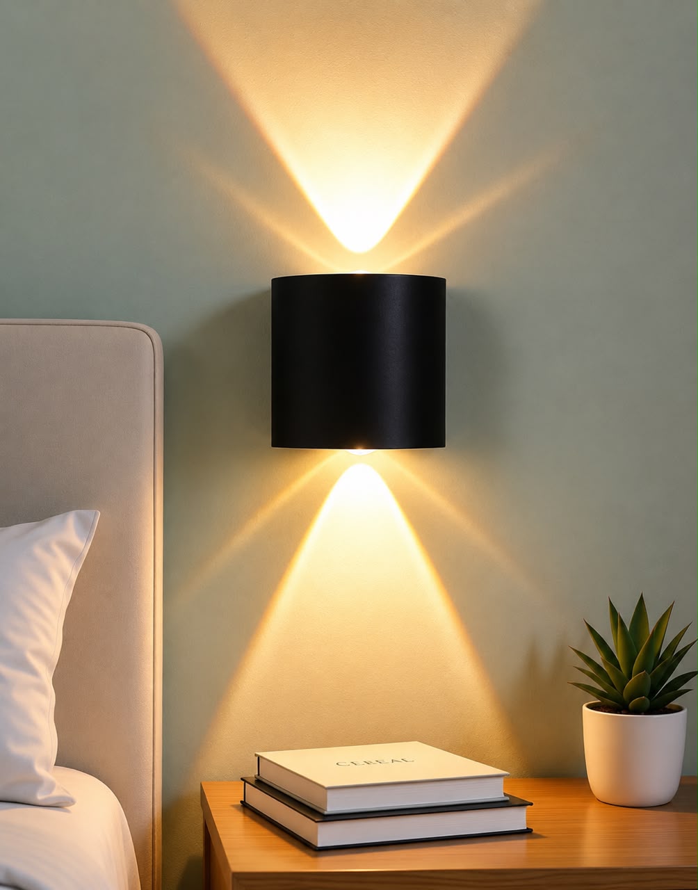 Glintac 2W Wall Light With Bulb (WW)