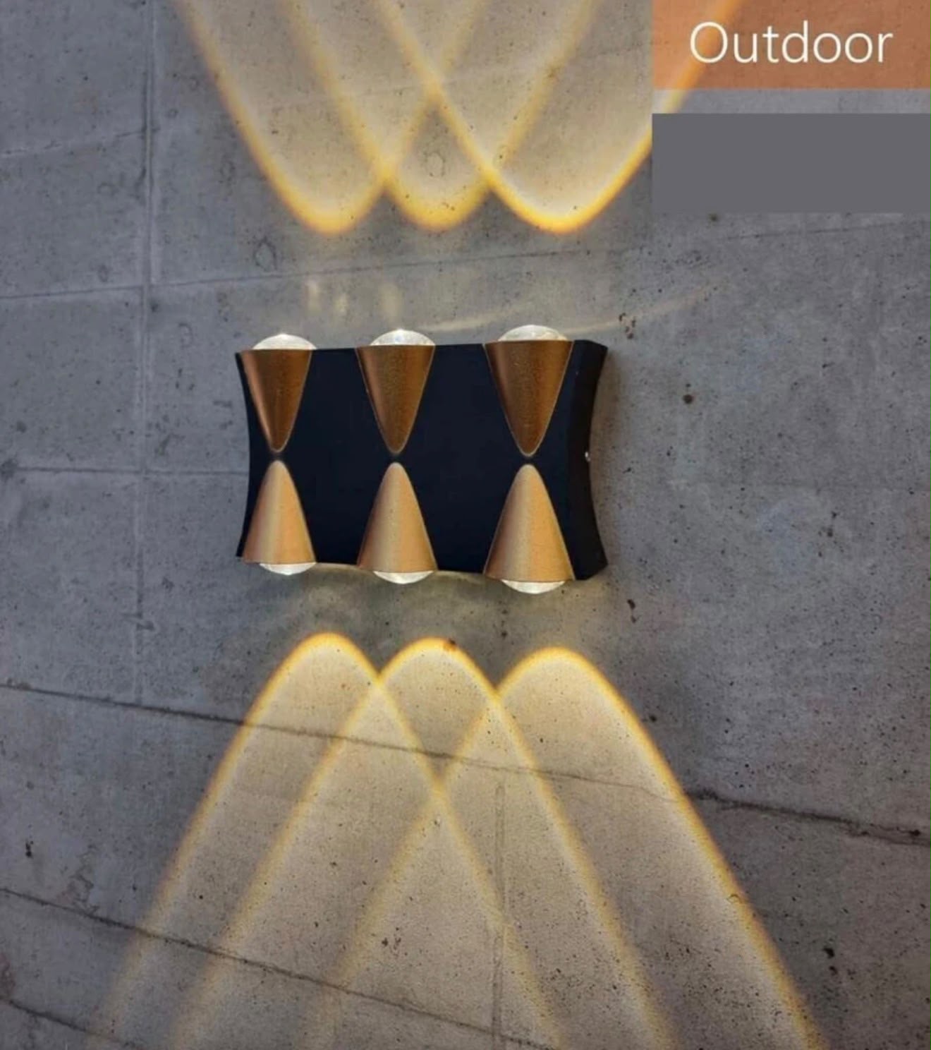 Glintac Wallchiere Wall Lamp With Bulb (6W)